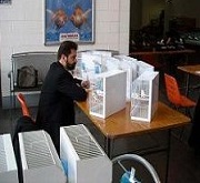 Un giudice internazionale in fase di giudizio e valutazione (foto Bernardino Yeves Valero)
