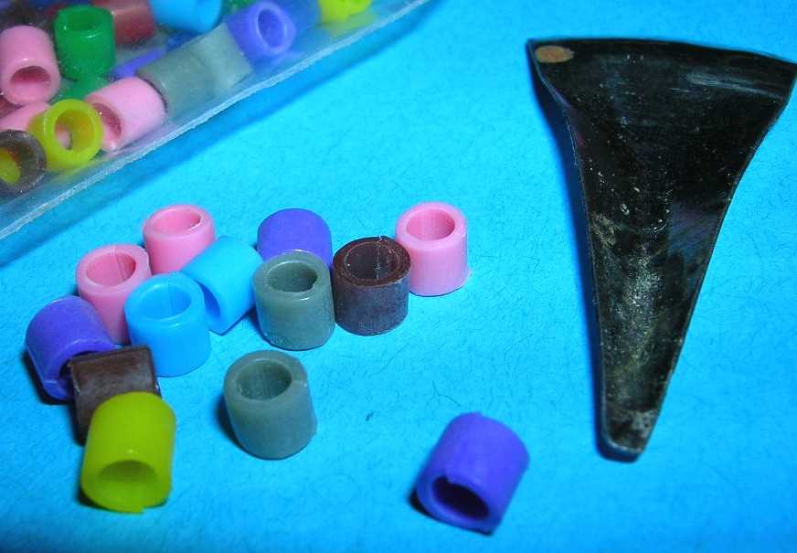 Anellini amovibili plastificati Anellini amovibili di plastica