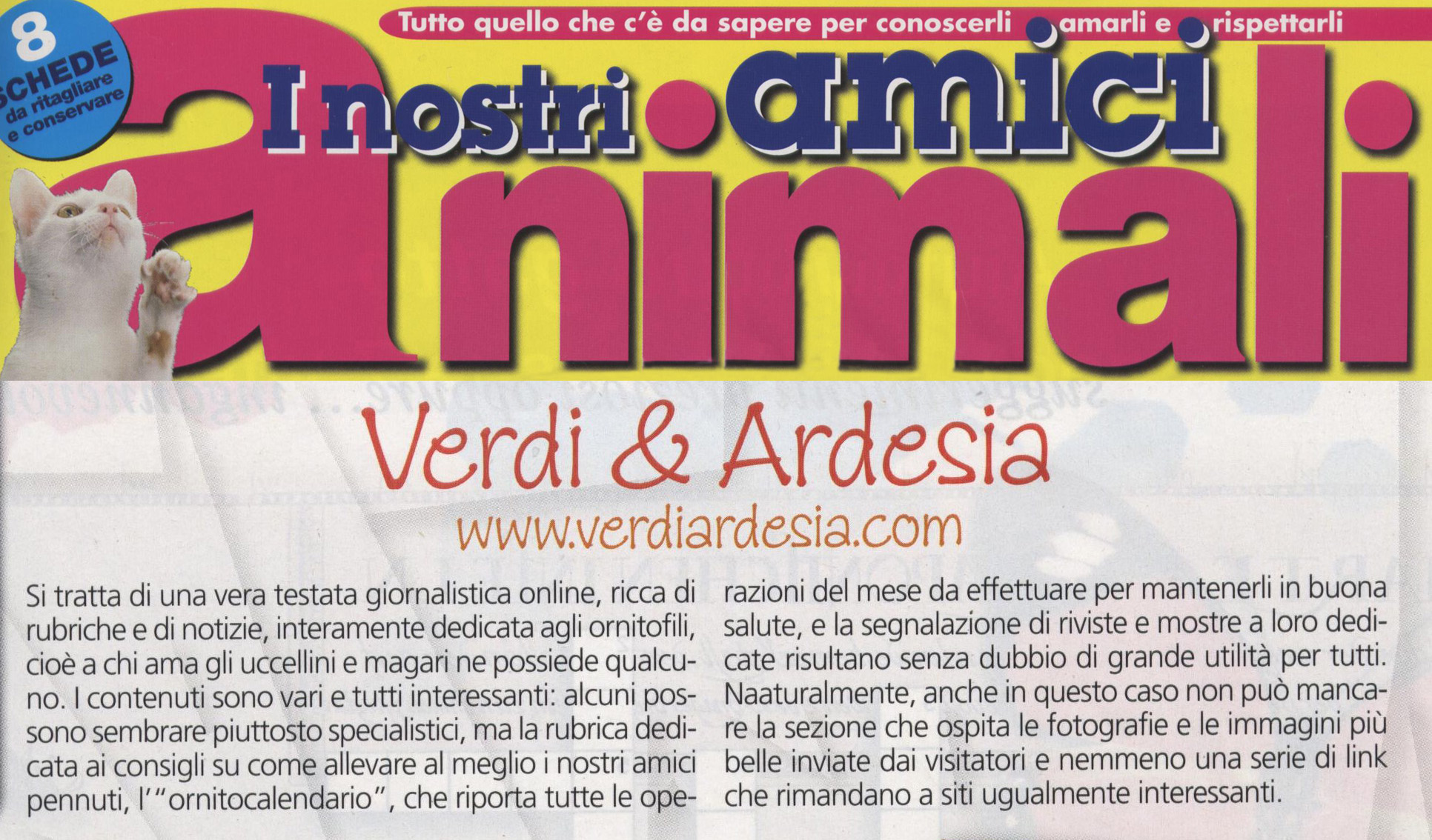 I Nostri Amici Animali  Luglio 2006
